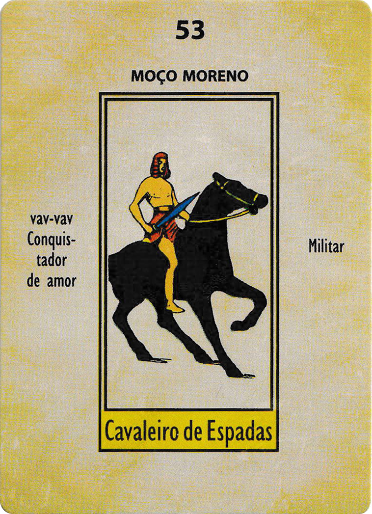 Knight of Swords - Papus Kaabalistic