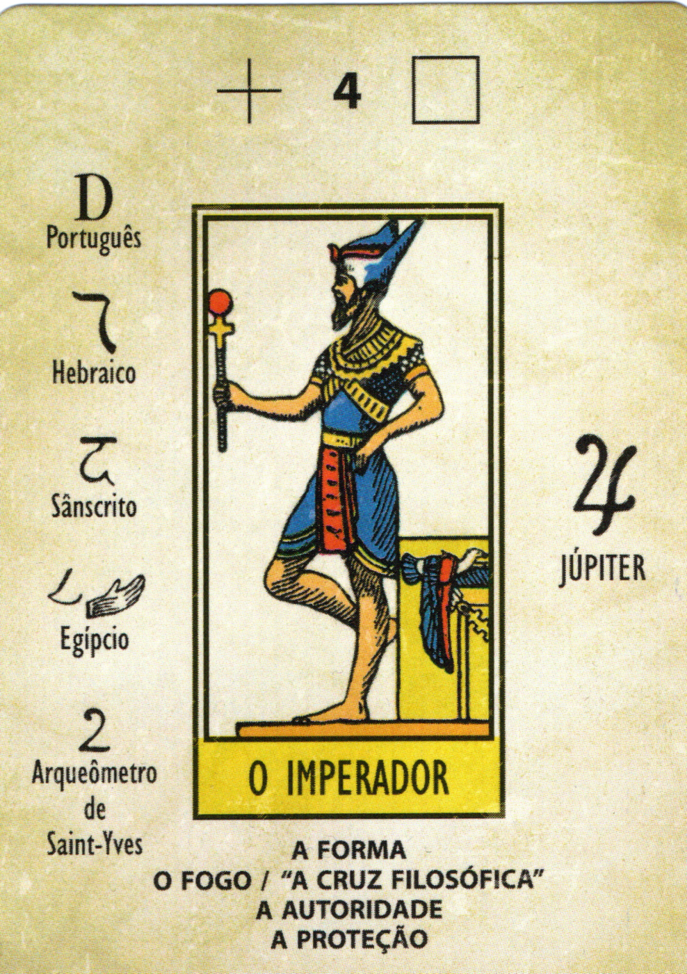 The Emperor - Papus Kaabalistic