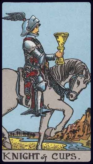 Knight of Cups - Rider Waite