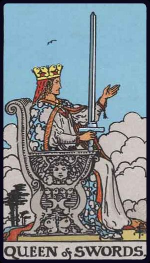 Queen of Swords - Rider Waite