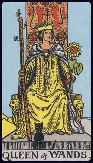 Queen of Wands - Rider Waite
