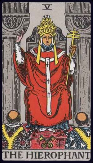 The Hierophant - Rider Waite