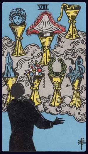 Seven of Cups - Rider Waite