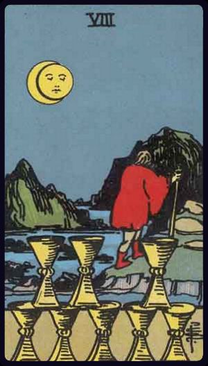 Eight of Cups - Rider Waite