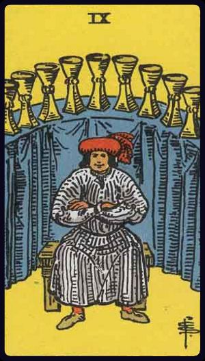 Nine of Cups - Rider Waite